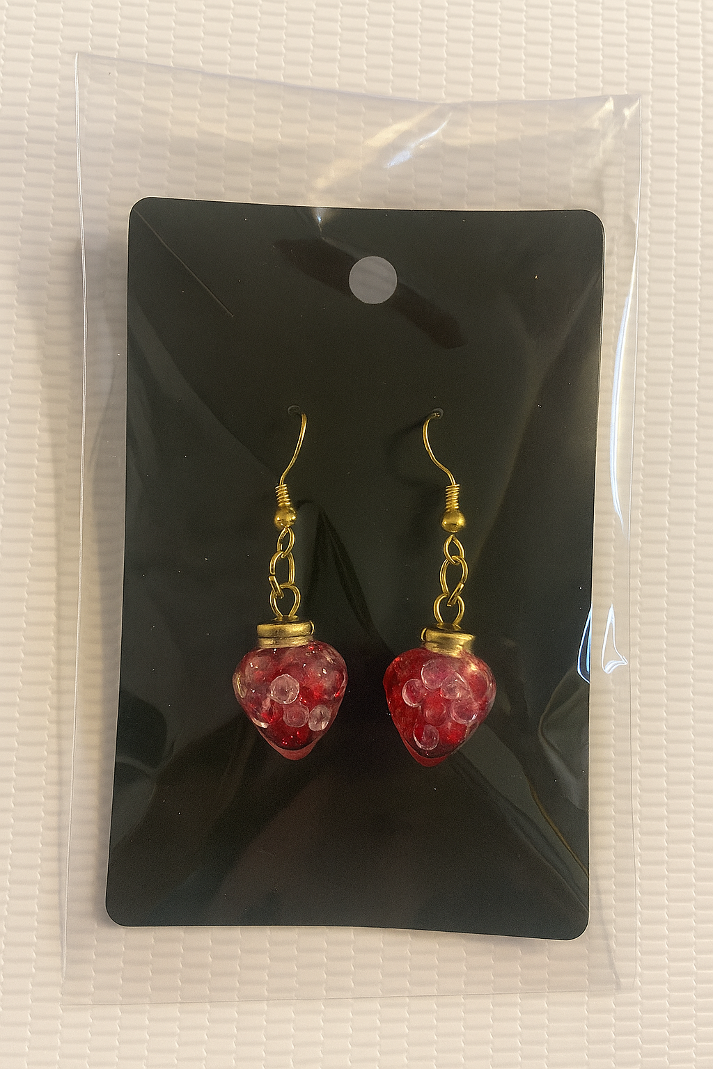 GITD Crystal Potion Bottle Earrings